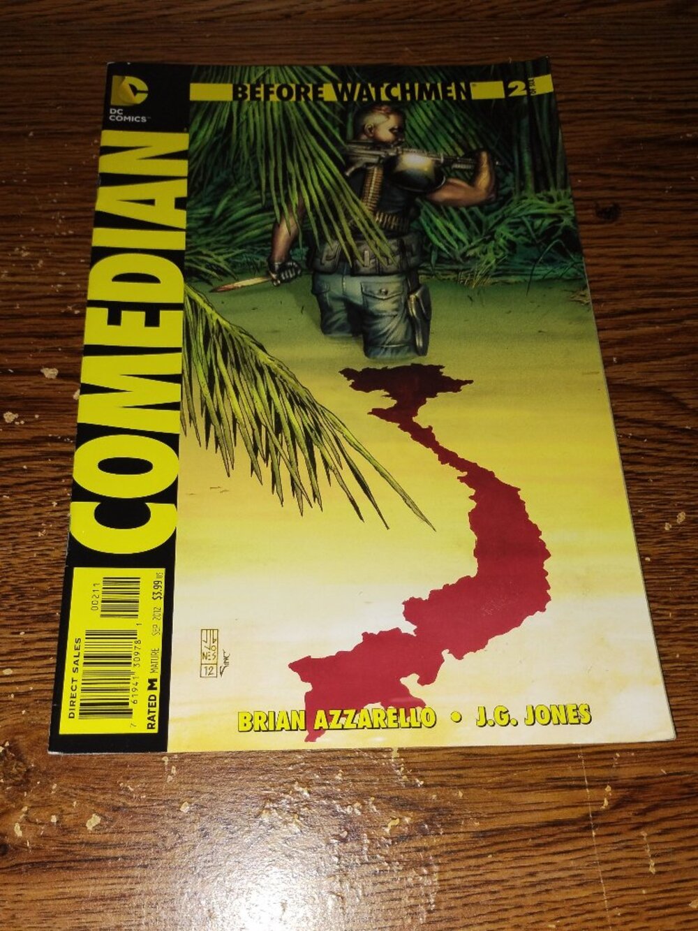 Before Watchmen: Comedian #2 (DC Comics, 2012)
